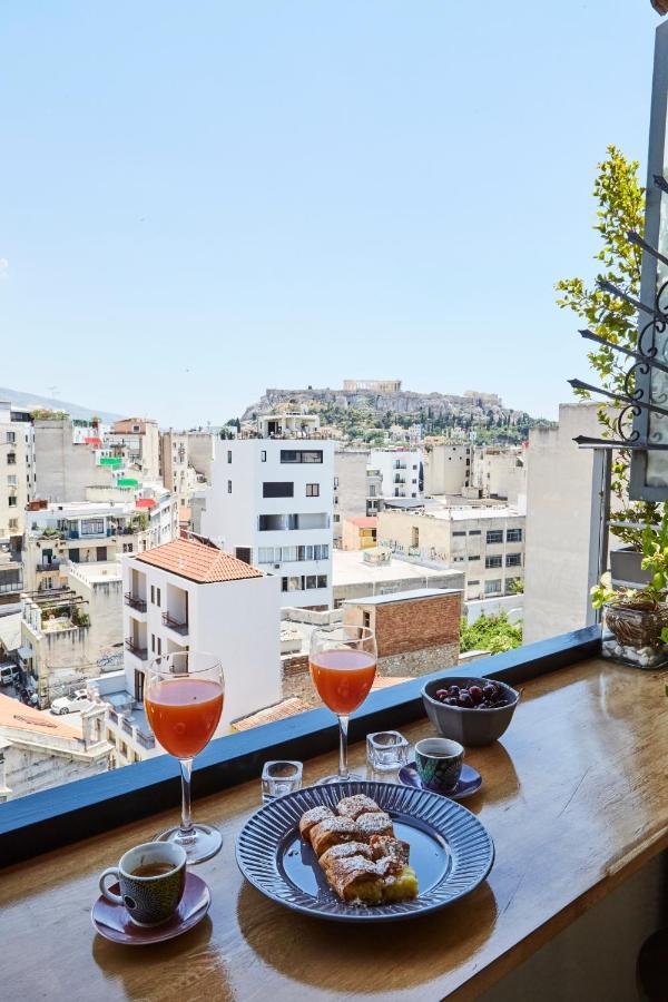 Ferienwohnung Mosaics Astonishing Acropolis View Aprtm Athen Exterior foto