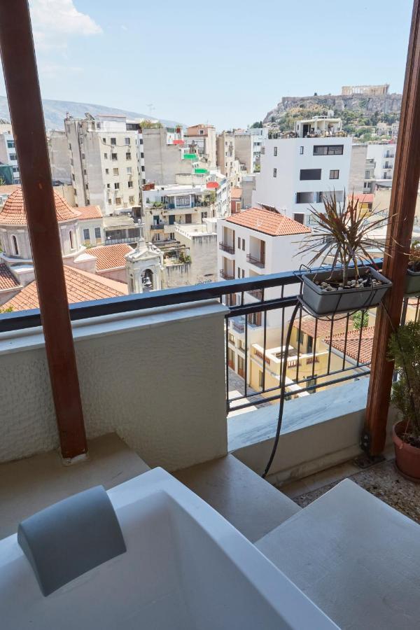 Ferienwohnung Mosaics Astonishing Acropolis View Aprtm Athen Exterior foto