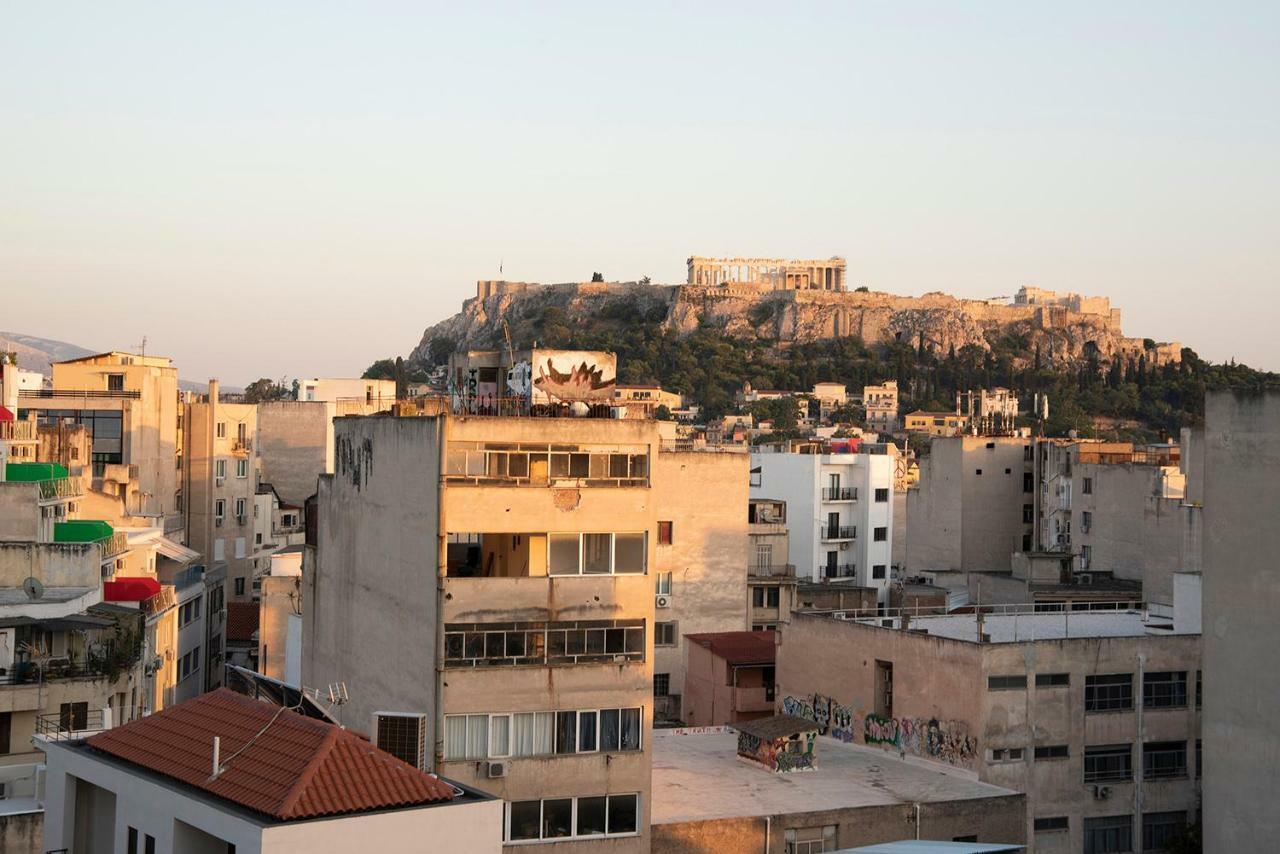 Ferienwohnung Mosaics Astonishing Acropolis View Aprtm Athen Exterior foto