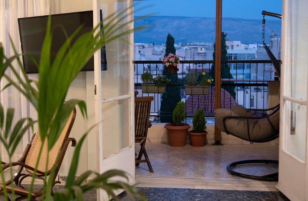 Ferienwohnung Mosaics Astonishing Acropolis View Aprtm Athen Exterior foto