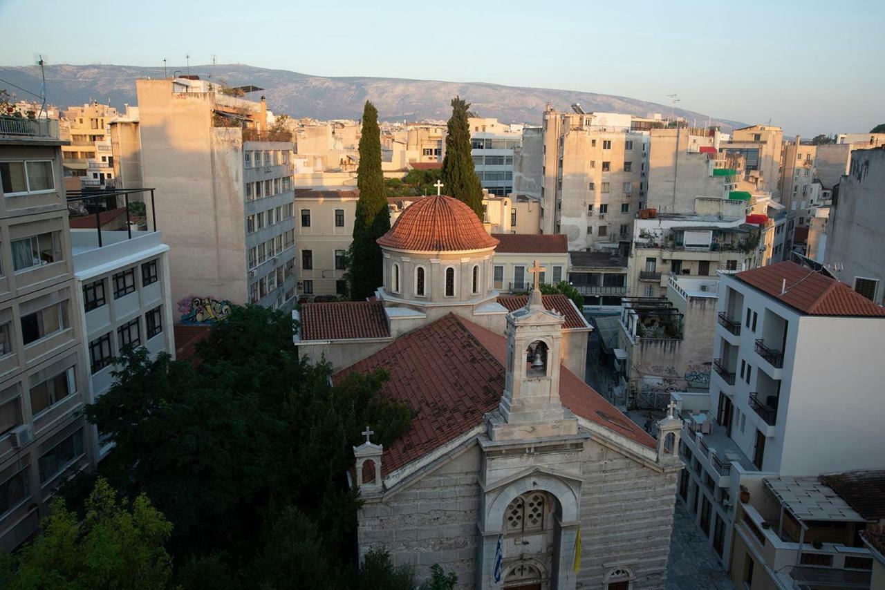 Ferienwohnung Mosaics Astonishing Acropolis View Aprtm Athen Exterior foto